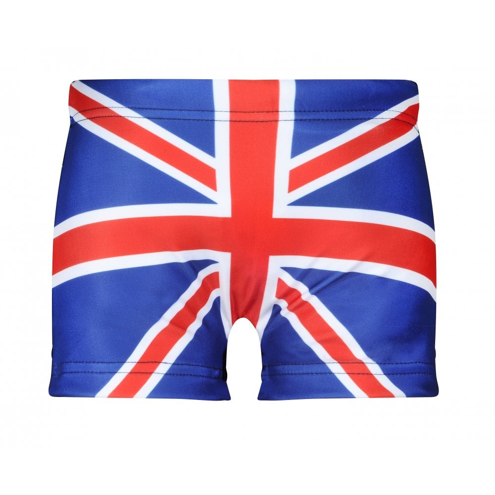 Kids Union Jack Swimming Trunks