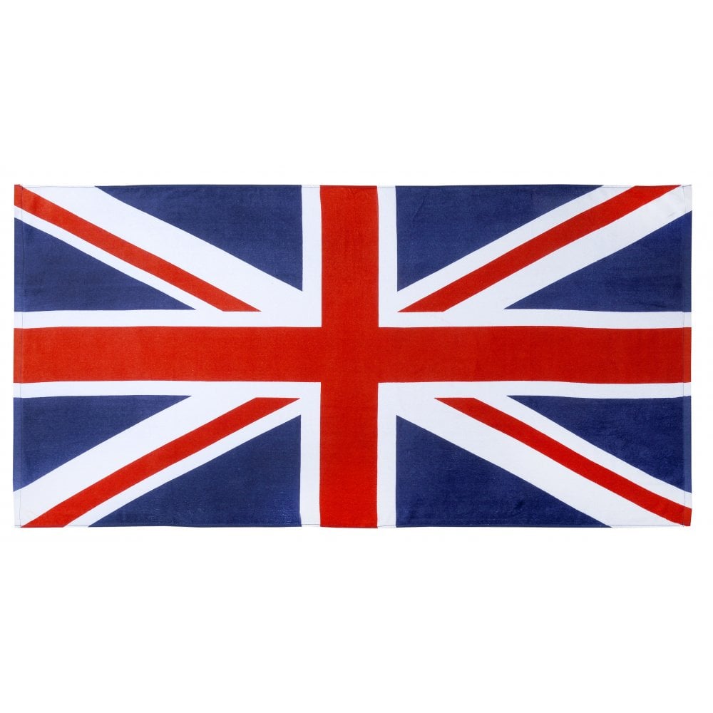 Union Jack Cotton Beach Towel