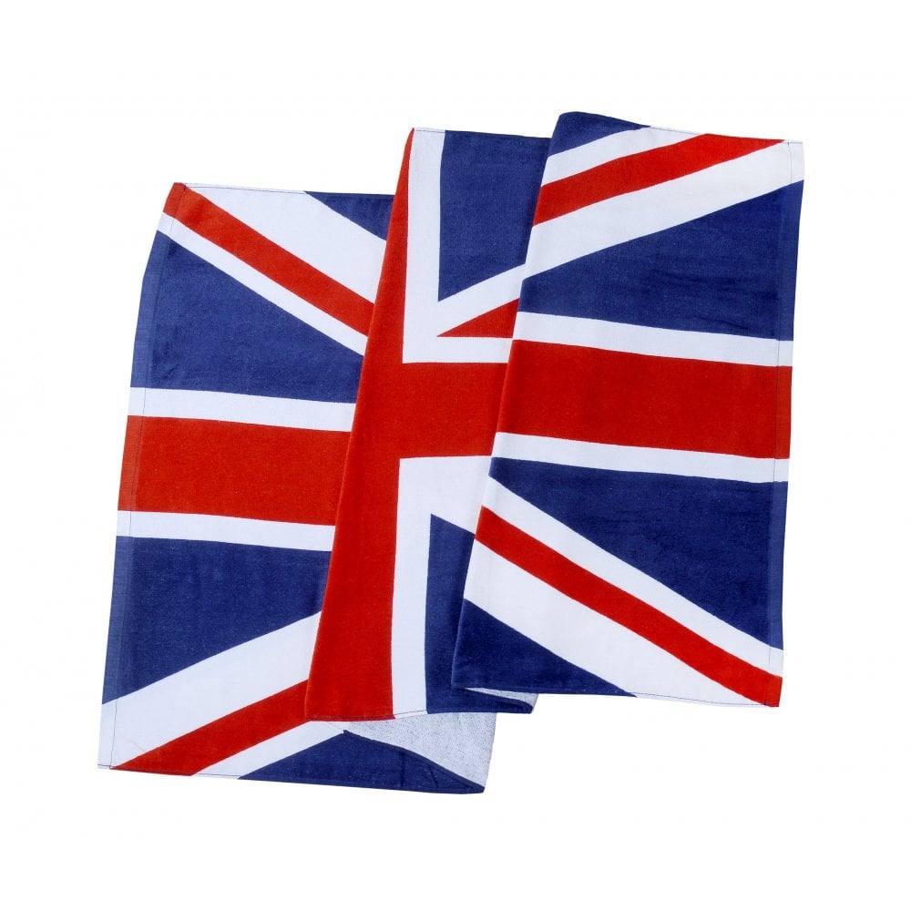 Union Jack Cotton Beach Towel