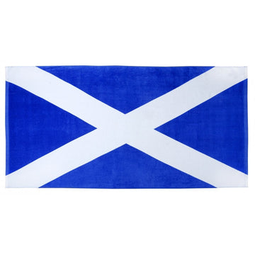 Scotland St Andrews Flag 100% Cotton Beach Towel