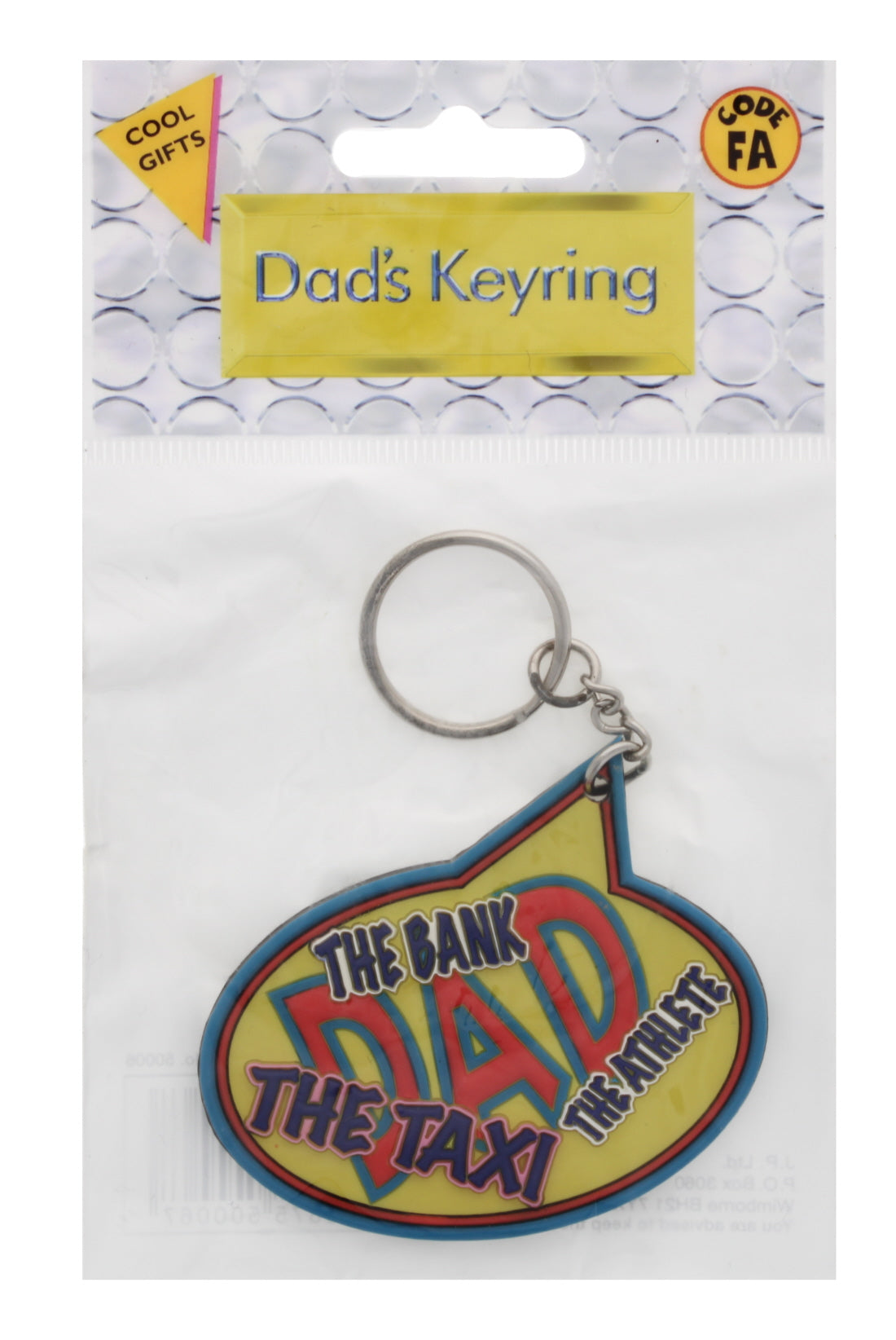 Dad's Bank Keyring