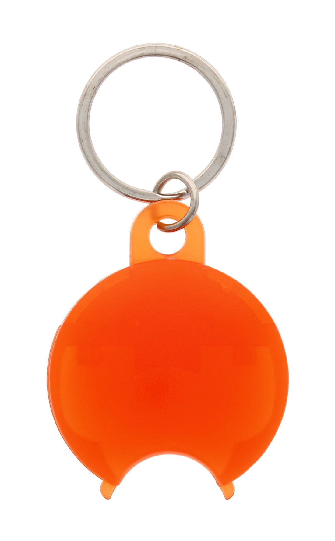 Orange Universal 1 Coin Holder Keyring